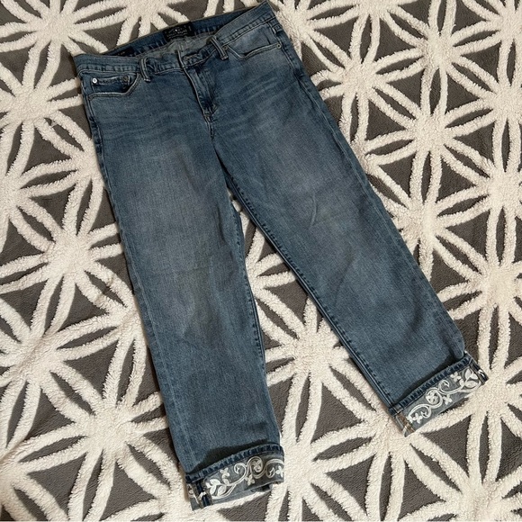 Lucky Brand Jeans with Embroidered Detail - Picture 1 of 5